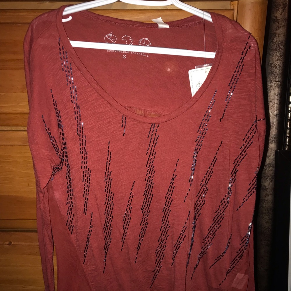 Long sleeve blouse